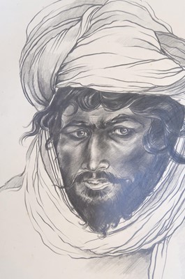 Lot 325 - Collett-Mason (William Wallace Collett, 1895-1957). Dumah Khan, Baloch Quetta, 6th April 1923, pencil