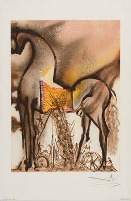 Lot 296 - Dali (Salvador, 1904-1989). Les Chevaux de Dali, 1983
