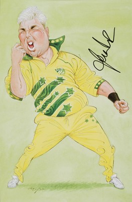 Lot 277 - Cricket Autographs. Cricket Characters 2. The Cricket Caricatures of John Ireland...
