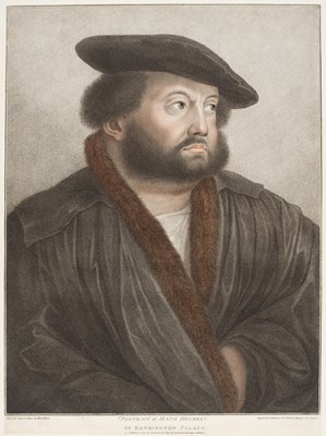 Lot 163 - Bartolozzi (Francisco). Portrait of Hans Holbein, 1798