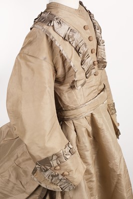 Lot 427 - Clothing. A two-piece silk gown, circa 1860s, & 5 others similar