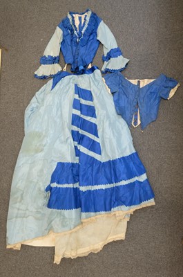 Lot 427 - Clothing. A two-piece silk gown, circa 1860s, & 5 others similar