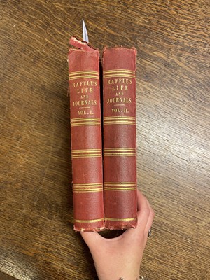 Lot 25 - Raffles (Sophia). Memoir of the Life and Public Services of Sir Thomas Stamford Raffles, 1835