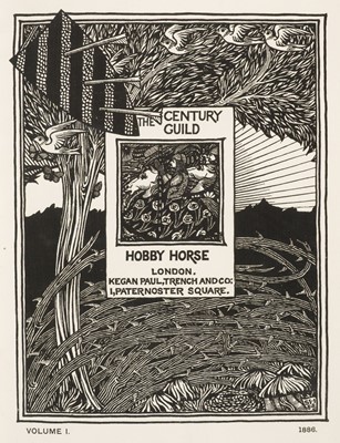 Lot 404 - Century Guild Hobby Horse. Volumes 1-7, 1886-92