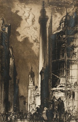 Lot 207 - Brangwyn (Frank, 1867-1956). The Monument, London