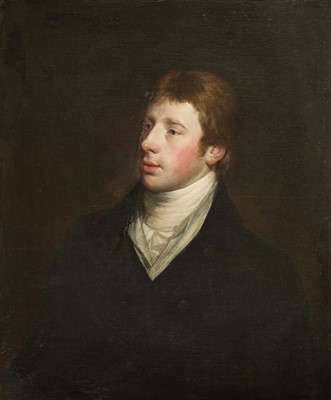 Lot 65 - English School. Portrait of Reverend Sackville Robert Hamilton (1780-1853)