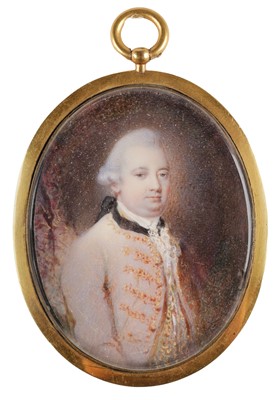 Lot 57 - English School. Portrait miniature of Sir John Guise, circa 1780s, & 5 others