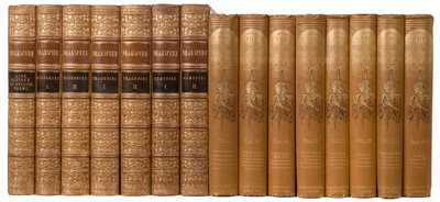 Lot 441 - Shakespeare (William). The Standard Edition of the pictorial Shakspeare, 7 volumes, 1846