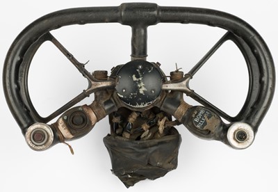 Lot 52 - Avro Shackleton. A 1950s aircraft control yoke
