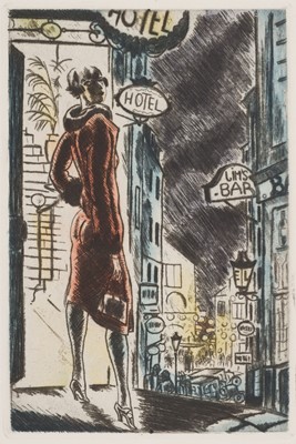Lot 407 - Andre Dignimont, illustrator, Francis Carco, Nuits de Paris, 1927, limited edition