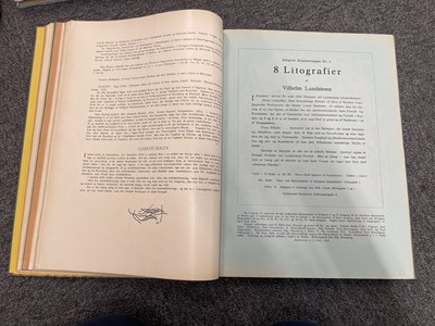 Lot 212 - Klingen, edited by Axel Salto, 4 volumes, 1917-1942