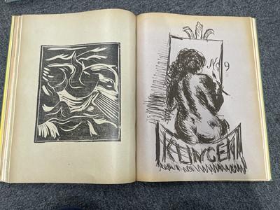 Lot 212 - Klingen, edited by Axel Salto, 4 volumes, 1917-1942