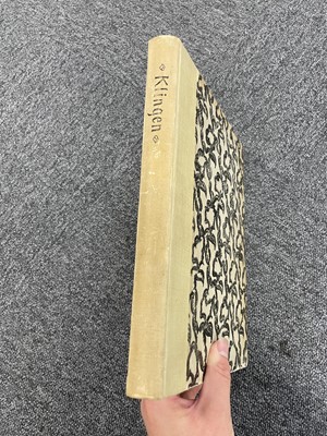Lot 212 - Klingen, edited by Axel Salto, 4 volumes, 1917-1942