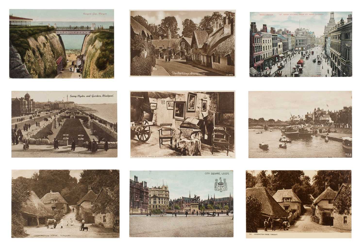 Lot 269 - Topographical Postcards. A collection of