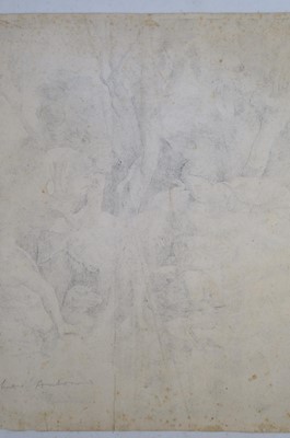 Lot 4 - Bonasone (Giulio, 1500/10-1574). Jupiter suckled by the Goat Amaltheia, circa 1533-74, engraving