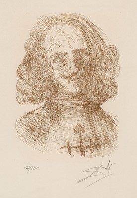Lot 275 - Dali (Salvador, 1904-1989). Velazquez, 1968, etching