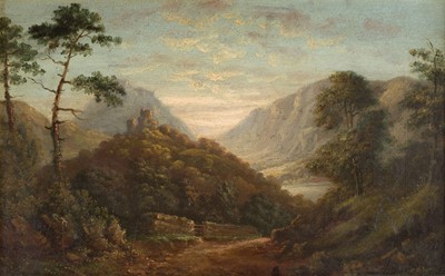 Lot 77 - Giles (James, 1801-1870). Scottish Landscape at Sunset