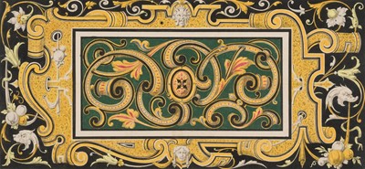 Lot 160 - Zuloaga (Placido, 1834-1910). A collection of twenty-three original damascening designs, mid to late-19th century