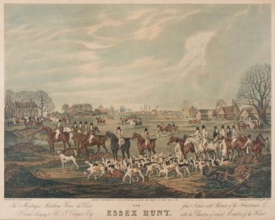 Lot 241 - Wolstenholme (Dean). The Essex Hunt, the set of four, circa 1860