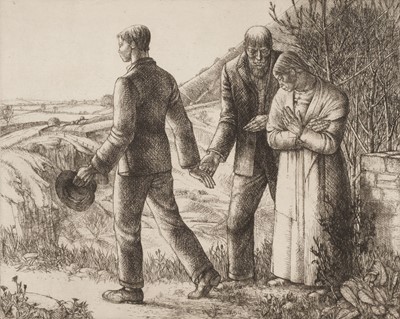 Lot 231 - Gibbs (Evelyn May, 1915-1991). The Departure, 1928, etching