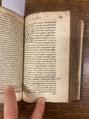 Lot 41 - Camden (William). Britannia, sive Florentissimorum Regnorum, Angliae, Scotiae, Hiberniae..., 1587