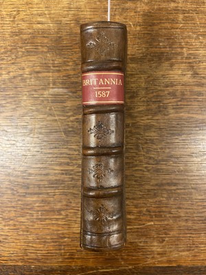 Lot 41 - Camden (William). Britannia, sive Florentissimorum Regnorum, Angliae, Scotiae, Hiberniae..., 1587