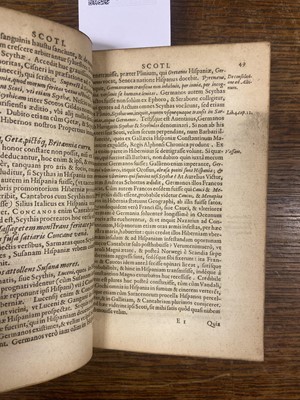 Lot 41 - Camden (William). Britannia, sive Florentissimorum Regnorum, Angliae, Scotiae, Hiberniae..., 1587