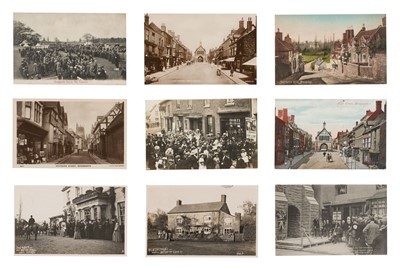 Lot 264 - Shropshire Postcards. An album containing approximately 480 postcards, c. 1905-20