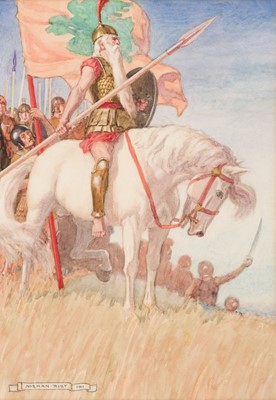 Lot 312 - Ault (Norman, 1880-1950). Tarquin, 1911, watercolour