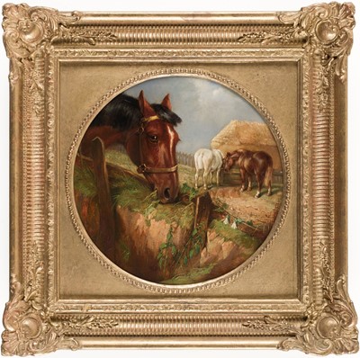 Lot 90 - Lloyd (Edward, 1818-1891). The Bird Trap, & Horses Grazing, circa 1868