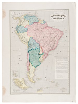 Lot 139 - South America. A collection of 17 maps, 19th century