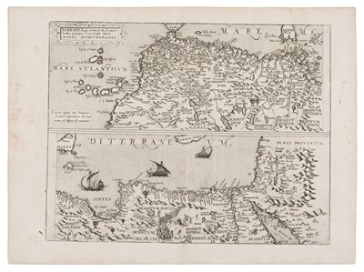 Lot 90 - Africa. De Jode (Gerard), Barbaria pars Africae..., circa 1593