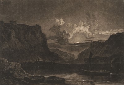 Lot 202 - Lewis (Frederick Christian, 1779-1856), New Wier on the Wye after JMW Turner, mezzotint