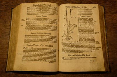 Lot 41 - Bock (Hieronymus). [Kreüter Buch, Strassburg: Josias Rihel, 1560]