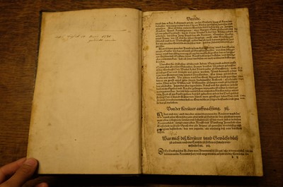 Lot 41 - Bock (Hieronymus). [Kreüter Buch, Strassburg: Josias Rihel, 1560]