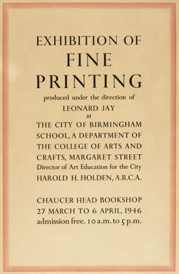 Lot 296 - Chaucer Head Ephemera. A collection of ephemera..., William Downing and Chaucer Head booksellers