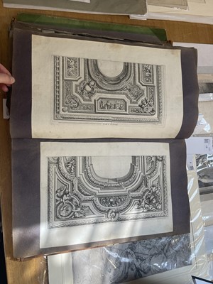 Lot 15 - Old Master Prints and Engravings. A folio album of Dutch, Italian and English prints and engravings