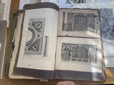 Lot 15 - Old Master Prints and Engravings. A folio album of Dutch, Italian and English prints and engravings