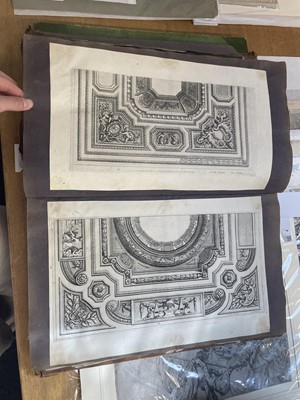 Lot 15 - Old Master Prints and Engravings. A folio album of Dutch, Italian and English prints and engravings