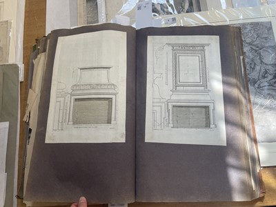 Lot 15 - Old Master Prints and Engravings. A folio album of Dutch, Italian and English prints and engravings