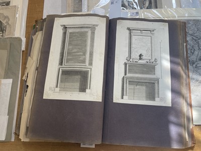 Lot 15 - Old Master Prints and Engravings. A folio album of Dutch, Italian and English prints and engravings