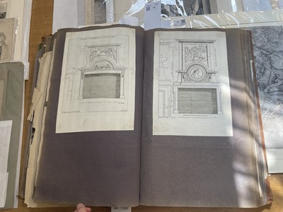 Lot 15 - Old Master Prints and Engravings. A folio album of Dutch, Italian and English prints and engravings