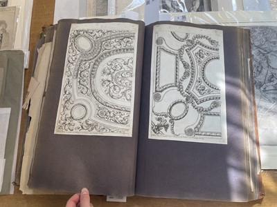 Lot 15 - Old Master Prints and Engravings. A folio album of Dutch, Italian and English prints and engravings
