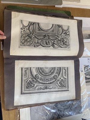Lot 15 - Old Master Prints and Engravings. A folio album of Dutch, Italian and English prints and engravings