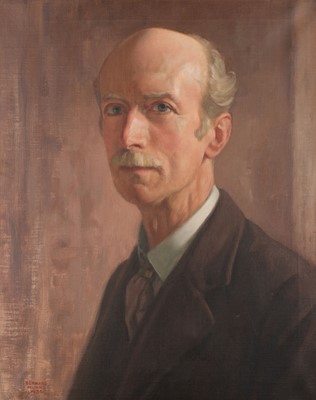 Lot 348 - Munns (Bernard, 1869-1942). Self Portrait, 1936, oil on canvas