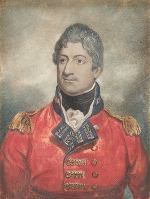 Lot 63 - After Sir Martin Archer Shee (1769-1850). Portrait of Lieutnenant-General Sir Thomas Picton, circa 1815..., one other