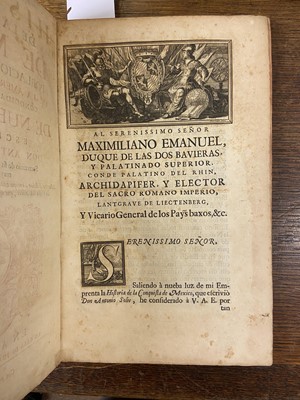 Lot 33 - Solis (Don Antonio de). Historia de la Conquista de Mexico, 1704