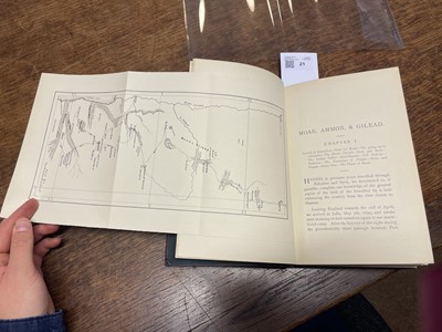 Lot 21 - Heber-Percy (Algernon). Travels in Moab, Ammon & Gilead, 1st edition, 1896