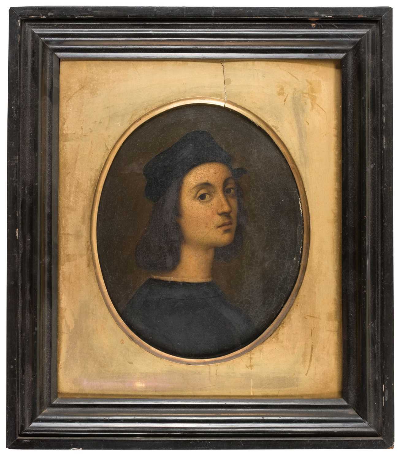 Lot 27 - After Raphael (1483-1520). Self Portrait, 1506, an early 19th century copy