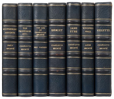 Lot 390 - The Brontë Sisters. The Works, 7 volumes, London: Smith, Elder, & Co, circa 1890